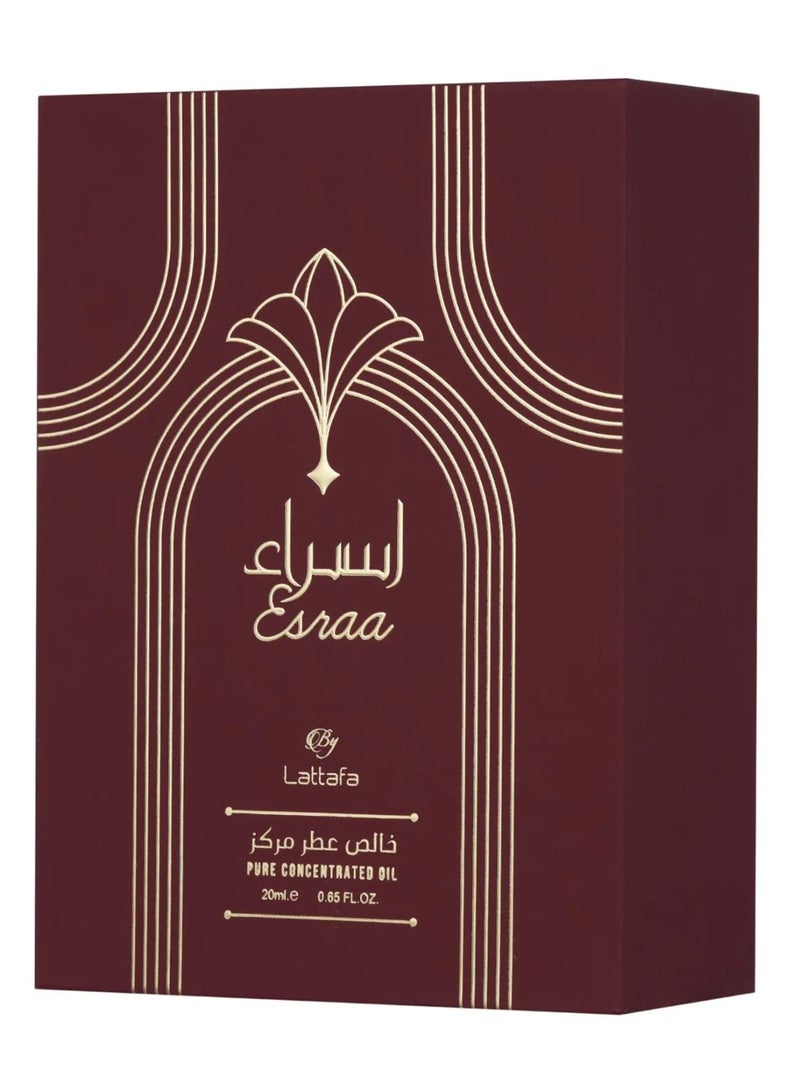 Lattafa Esraa  Concentrated Oil 20ML - Image 3